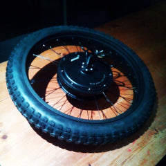 24" Knobby Tyre - Berm Master 3 inch wide with tube